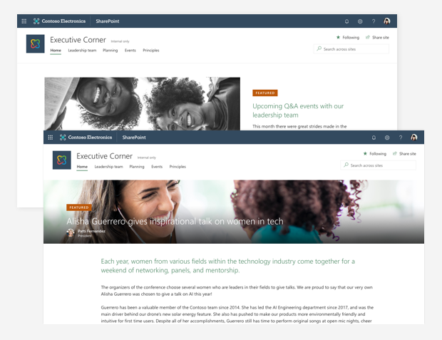 SharePoint Modernization illustration